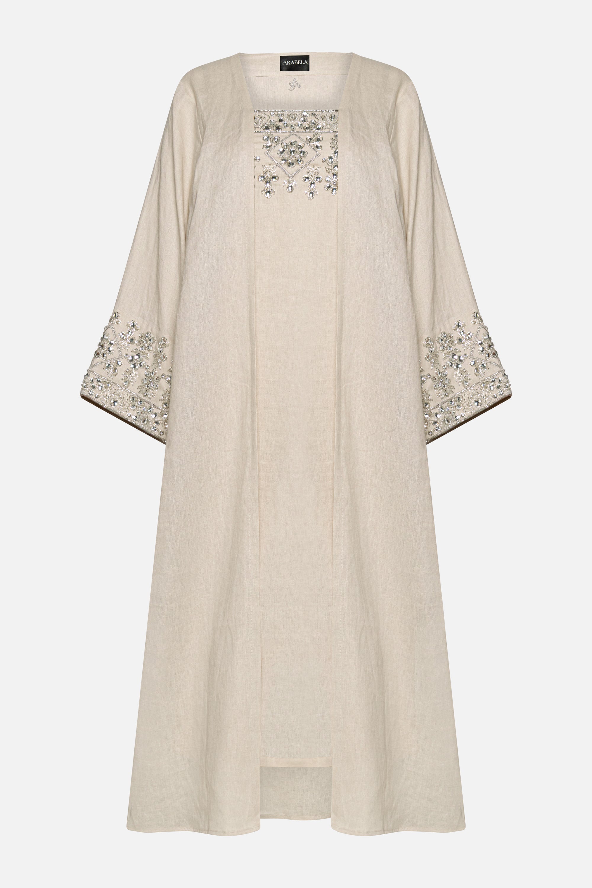 LINEN EMBROIDERED SET - NORMAL LENGTH