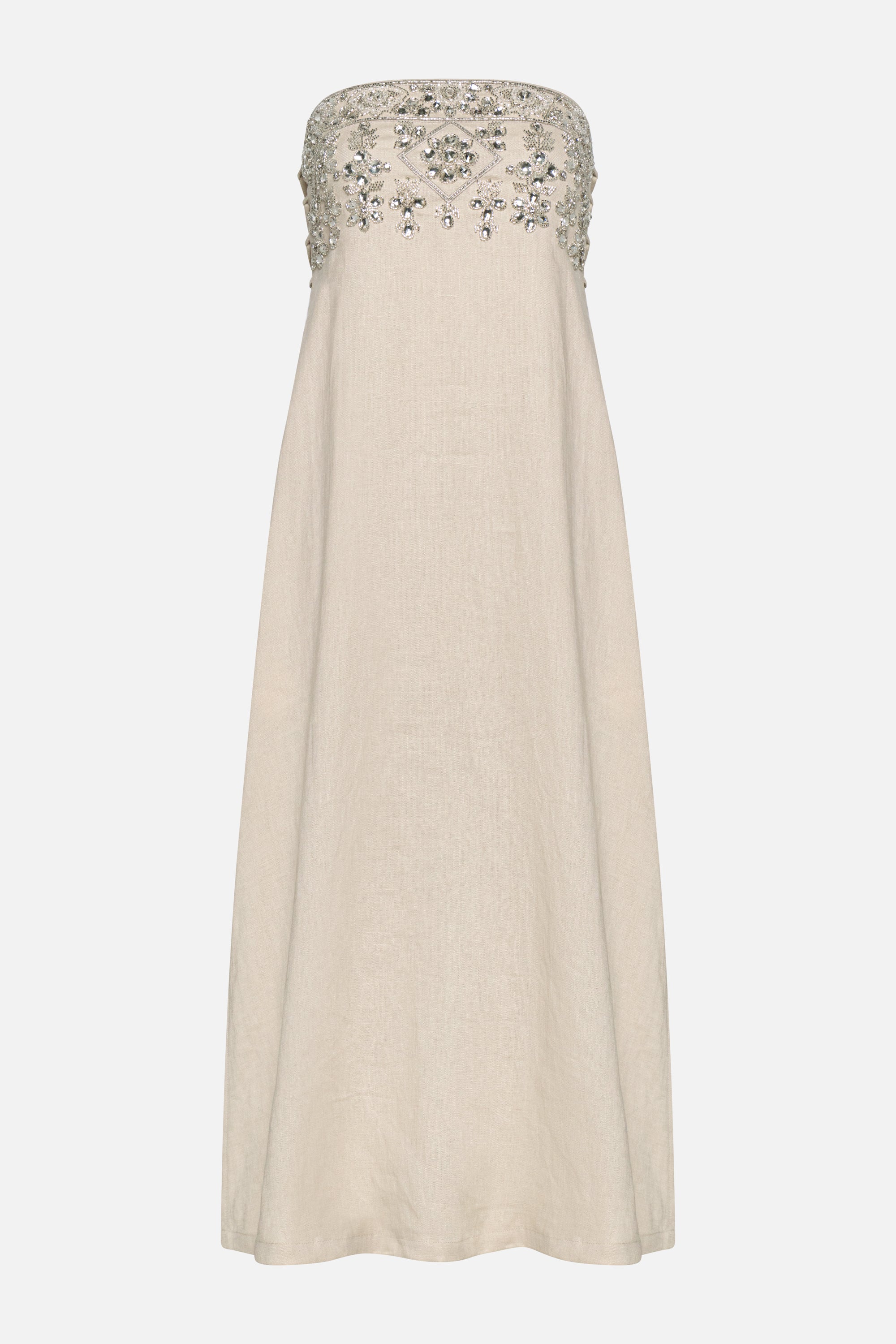 LINEN EMBROIDERED SET - NORMAL LENGTH